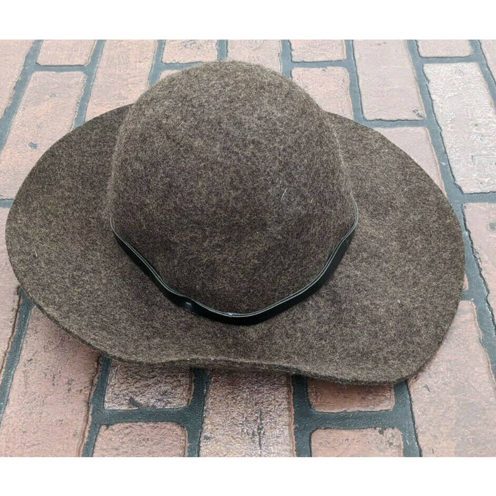 ‎Nordstrom Heather Brown Wool Sunhat One Size NWT